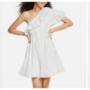 NWOT Rhode + Target One Shoulder Tie-Waist Cotton Dress XL